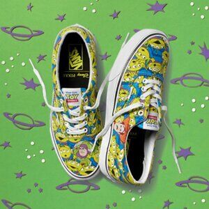 Vans Era x Disney • Toy Story Pixar Aliens Lace Up Glow in the Dark Sneakers • 8